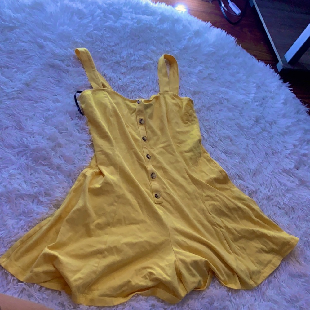 Yellow romper